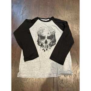 Hatbox Ghost Baseball Tee for Boys - The Haunted Mansion Size L #31